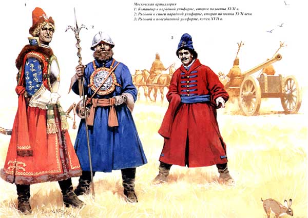 Московская артиллерия XVII век