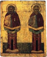 Преподобные Симеон и Даниил Столпники