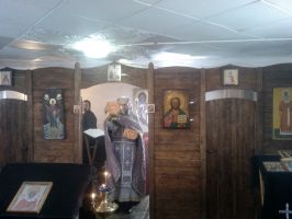 Престольный праздник на скиту Омских новомучеников