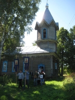 Крестный ход к храму Василия блаженного Московского чудотворца