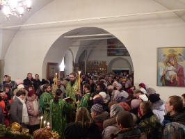 Жители Тары помолились блаженной Мотроне Московской
