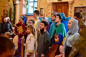 Рождество Христово на приходе Свято-Никольского мужского монастыря с.Саргатское