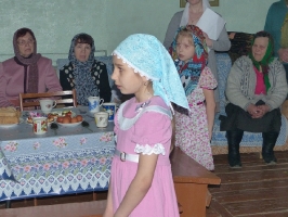 Детский Пасхальный концерт в г. Усть-Ишим Тарской епархии 