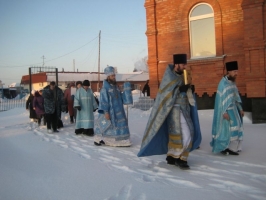 Престольный праздник в селе Знаменское