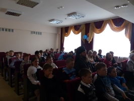 Гости епархиальной детско-юношеская Кирилло-Мефодиевской конференции в Таре