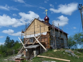 Скитский храм Новомучеников Омских Тарская епархмя
