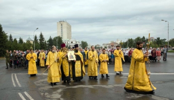 Празднование Крещения Руси в Омске