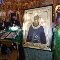 В Тару прибыл крестный ход с иконой Прп. Сергия