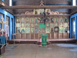 Алтарь в Храме Василия Блаженного село Вятка