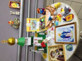 Выставка Пасхальных рисунков и поделок в г.Тара