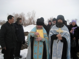 Крестный Ход иеромонах Амфилохий и иерей Валерий
