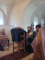 Епископ Савватий в Тарском кафедральном Соборе