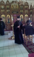 Епископ Савватий в Тарском кафедральном Соборе