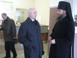 Епископ Савватий и Александр Беляев