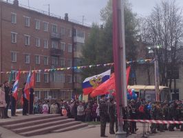 Крестный ход в г.Таре в честь Великой Победы в ВОВ.