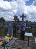 Родительская суббота на новом кладбище г.Тары